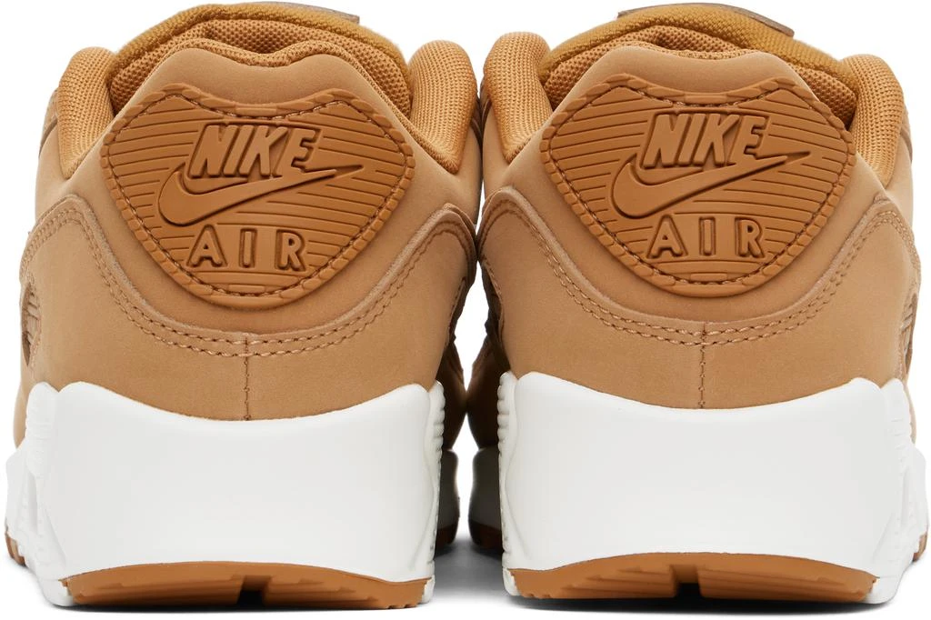 NIKE Tan Air Max 90 Premium Sneakers 2