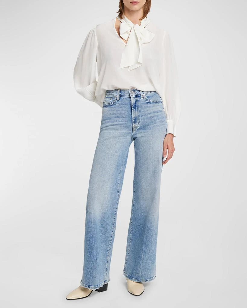 7 For All Mankind Jo Ultra High Rise Wide-Leg Jeans 2