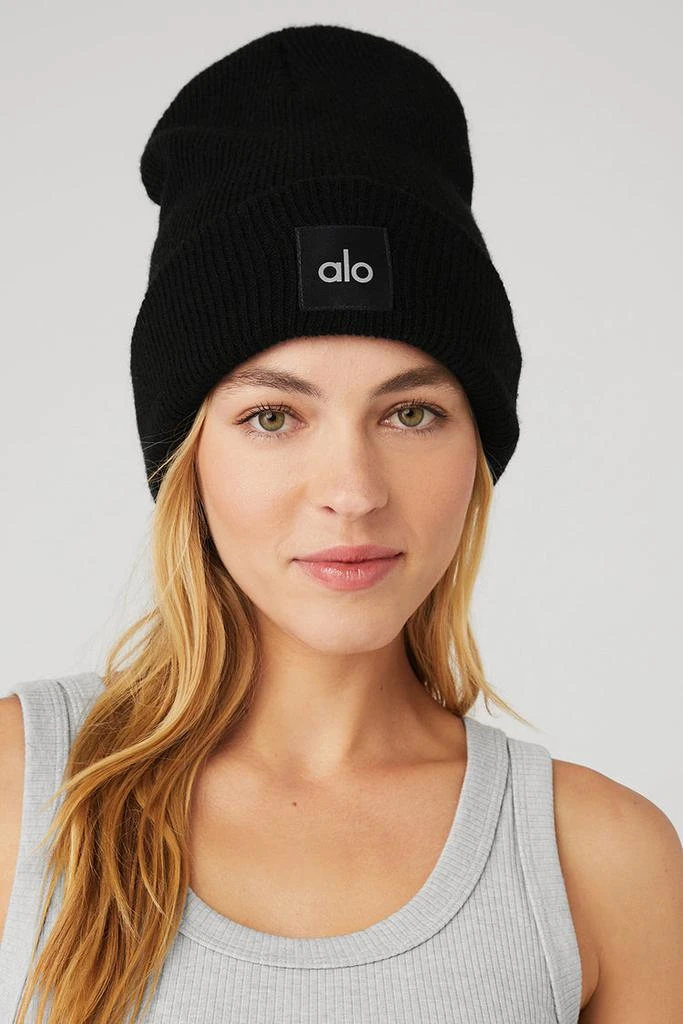Alo Everyday Beanie - Black 1