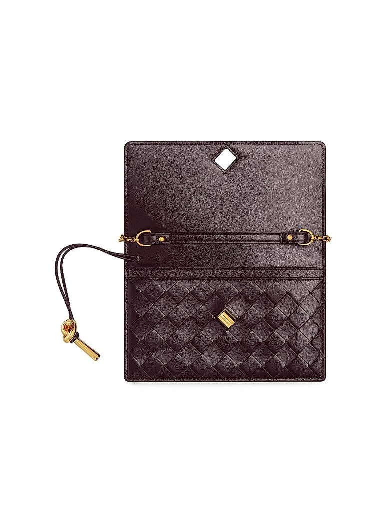 Bottega Veneta Andiamo Intrecciato Leather Chain Pouch 4