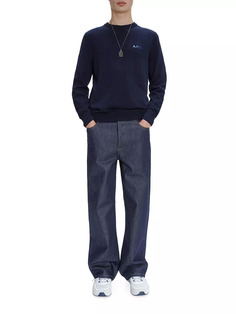 A.P.C. Aaron Stretch-Cotton Denim Relaxed-Fit Jeans