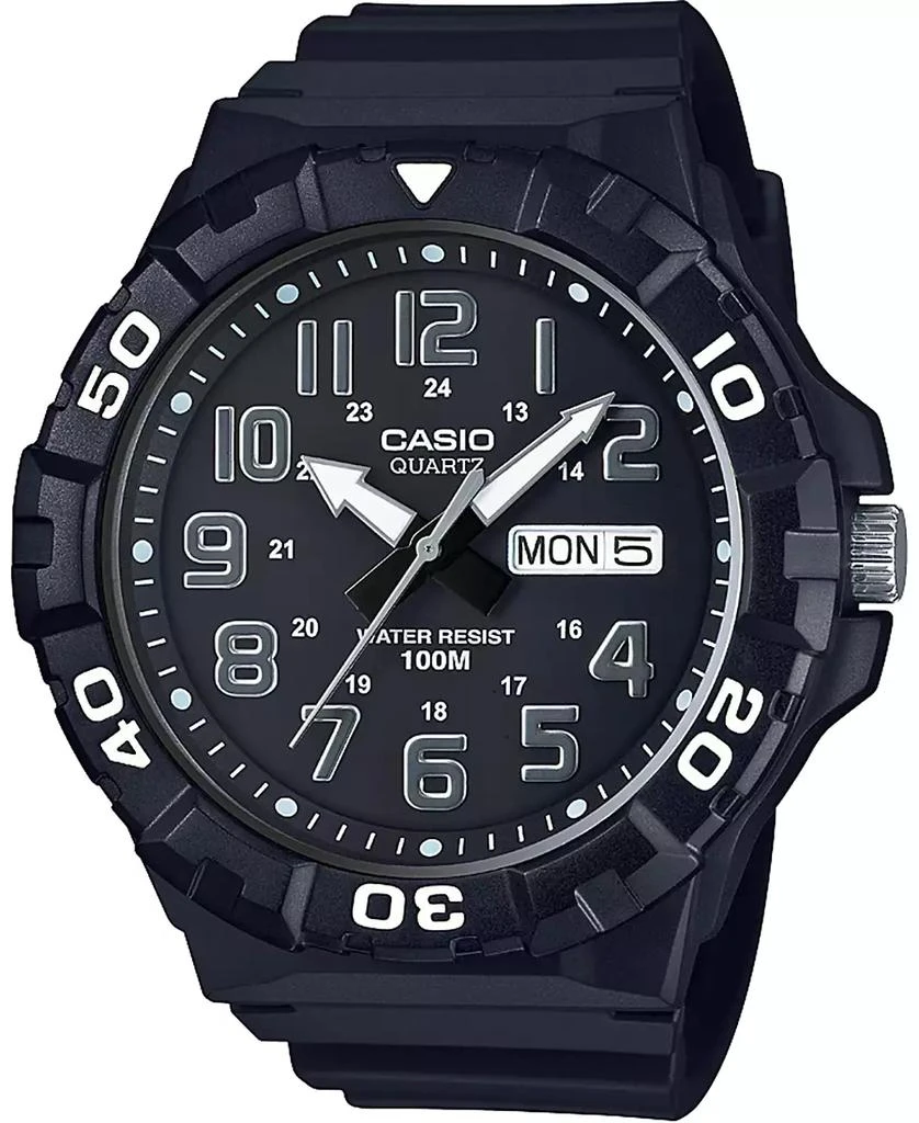 Casio Men's Black Resin Strap Watch 50mm 1