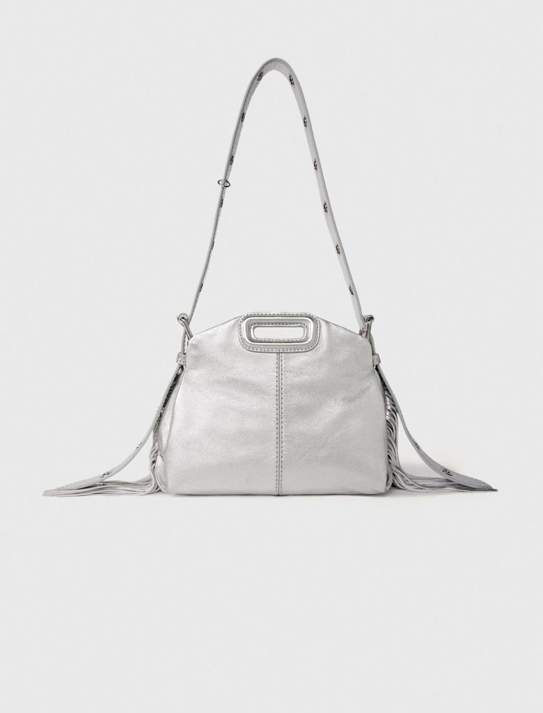 Maje Maje Woman's polyester Metallic leather Miss M Mini bag for Fall/Winter