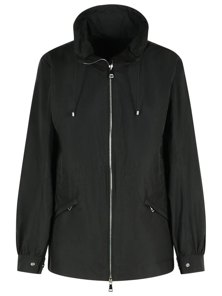 Moncler Moncler Enet Zip-Up Hooded Parka 1