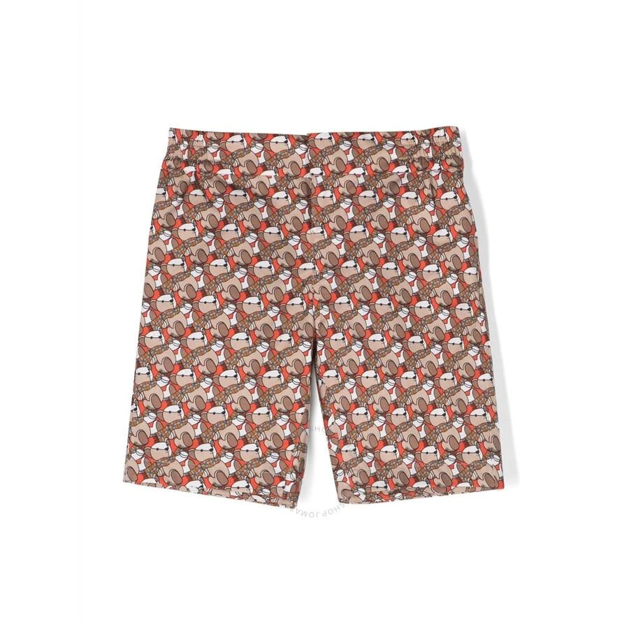 Burberry Kids Halford Bear Printed Shorts 1