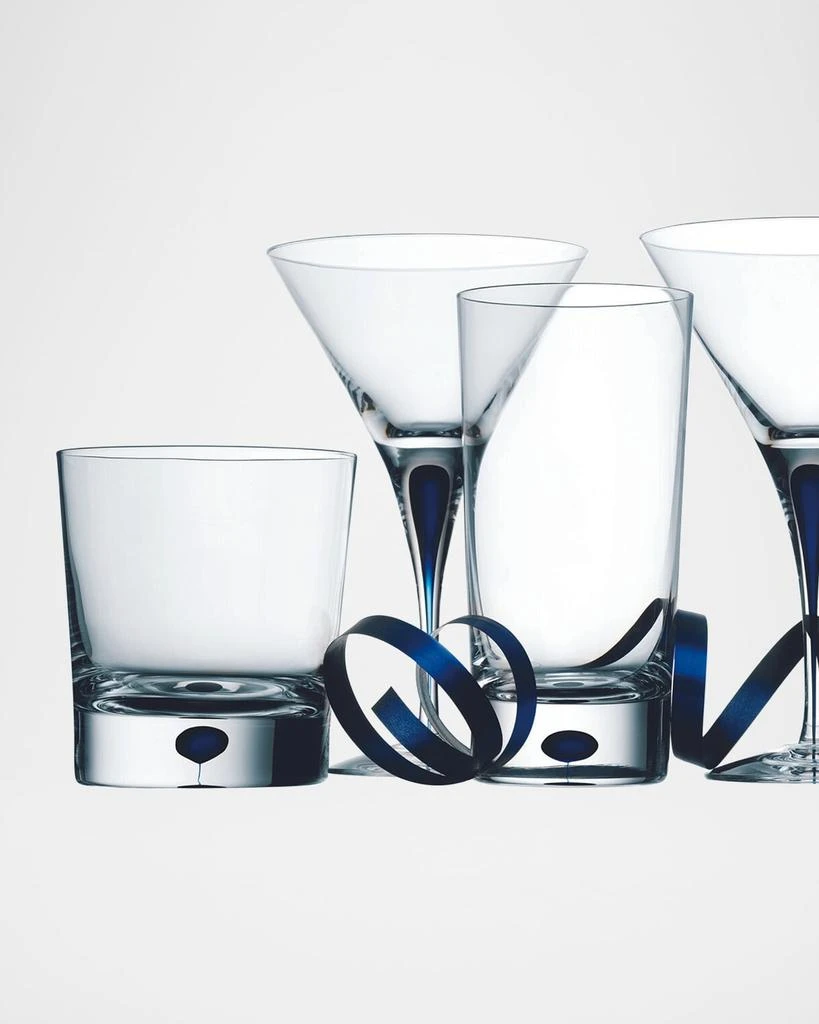 Orrefors Intermezzo Blue Double Old-Fashioned Glasses, Set of 2 4