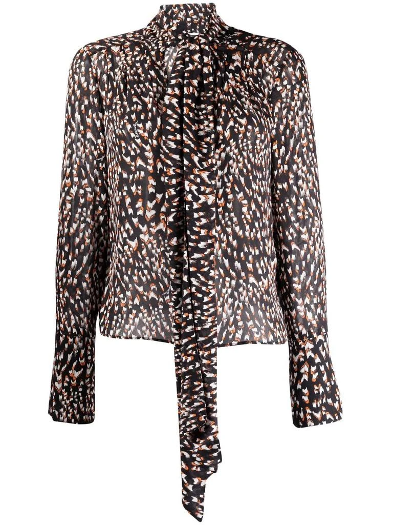 PATRIZIA pussy-bow collar blouse - women 1