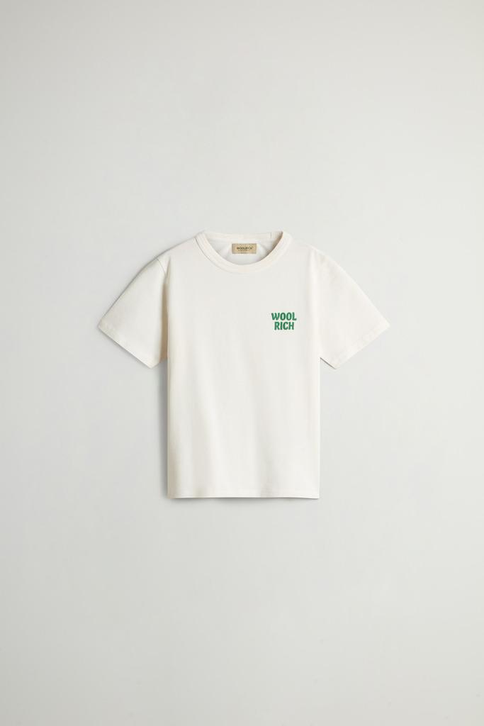 Woolrich Boys’ Pure Cotton T-Shirt - Boys - White