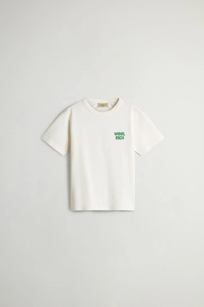 Woolrich Boys’ Pure Cotton T-Shirt - Boys - Blue 1
