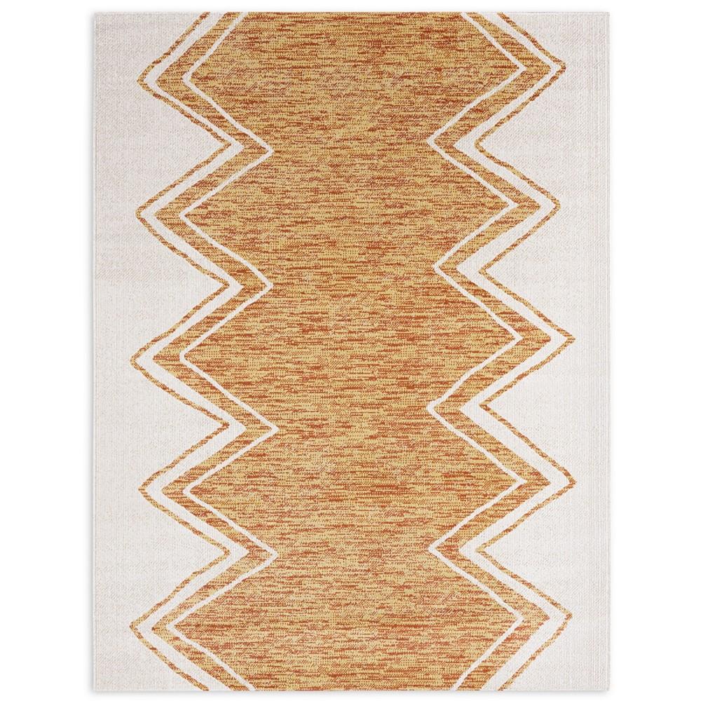 Nicole Miller Patio Sofia Leon 5'2" x 7'2" Outdoor Area Rug