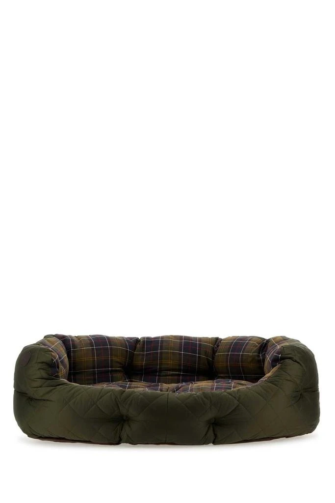 Barbour Barbour Quilted Tartan Large Dog Bed 1