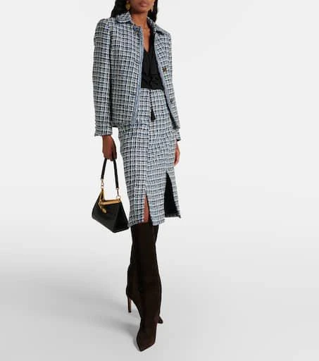 ETRO Cotton-blend tweed jacket 2