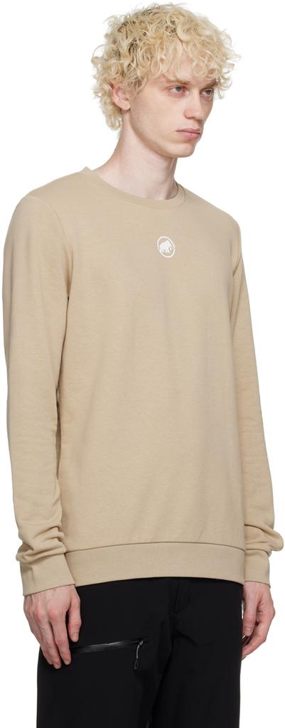 Mammut Beige Core ML Sweatshirt