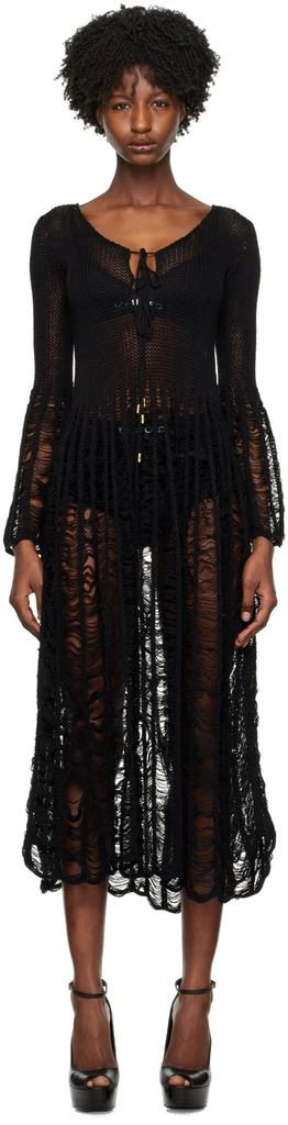 Tom Ford Black Large Ladder Maxi Dress - Dresses & Skirts - Free Shipping - BeyondStyle Tom Ford Black Large Ladder Maxi Dress - Dresses & Skirts - Free Shipping - BeyondStyle