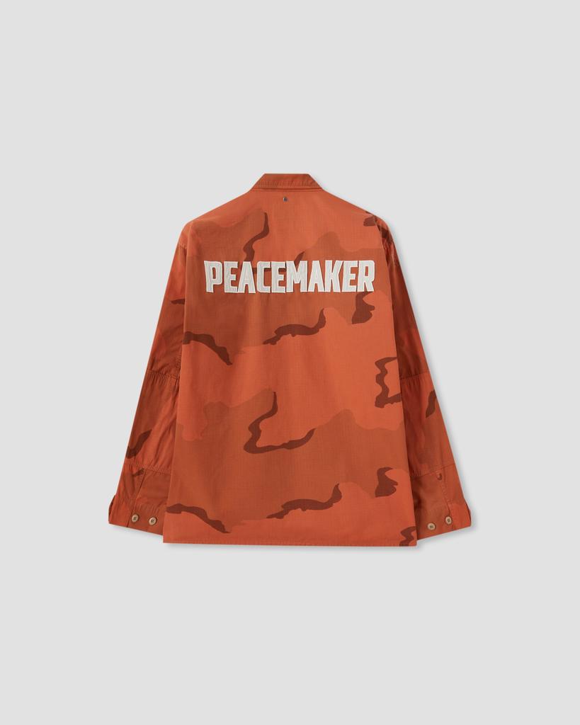 OAMC PEACEMAKER BDU SHIRT, DESERT CAMO