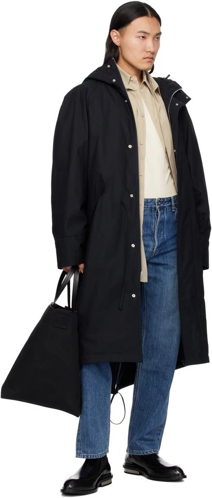 Jil Sander Black Ankle Chelsea Boots 5