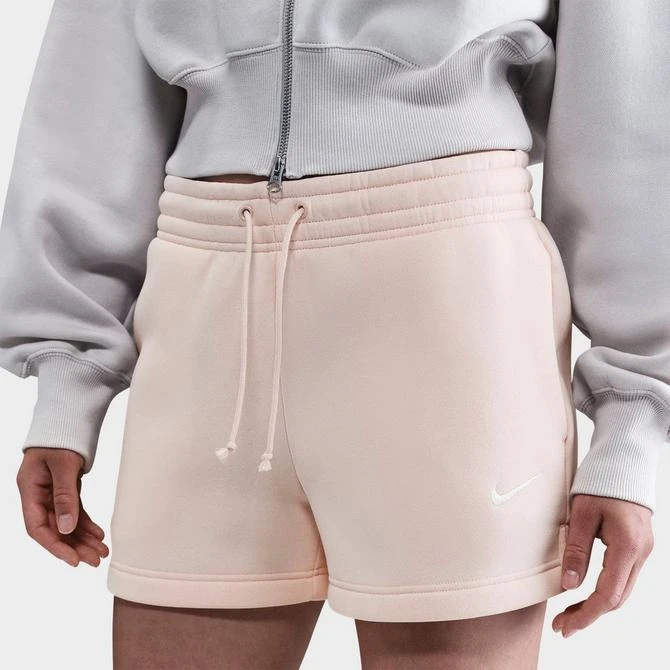 NIKE Women's Nike Sportswear Phoenix Fleece Mid-Rise 4" Shorts 3