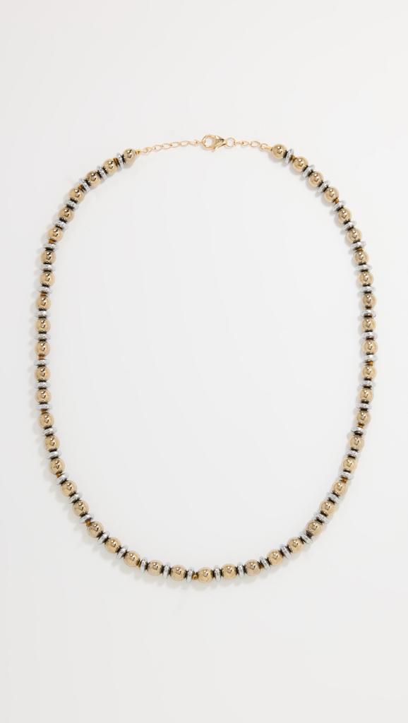 Jia Jia Mixed Metal Hematite Necklace