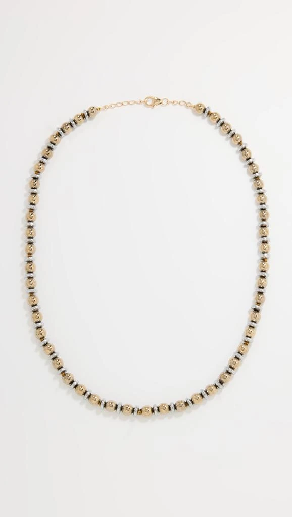 Jia Jia Mixed Metal Hematite Necklace 1