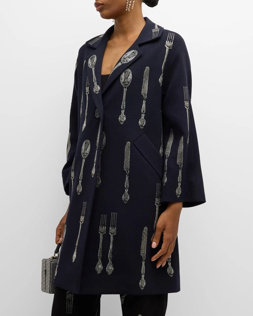 Libertine Michelin Star Embellished Overcoat 1