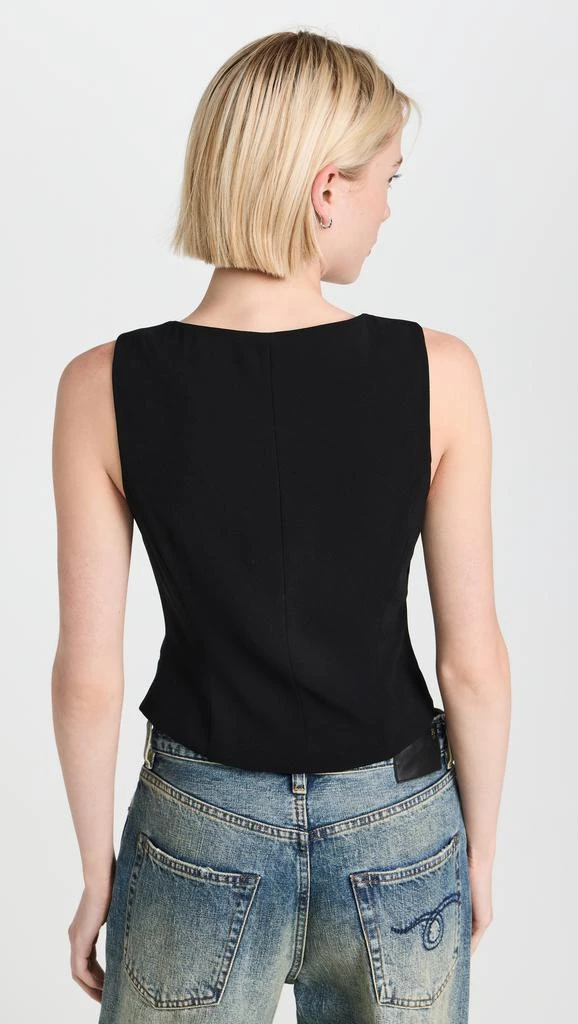 Rag & Bone Mariana Italian Crepe Vest 2