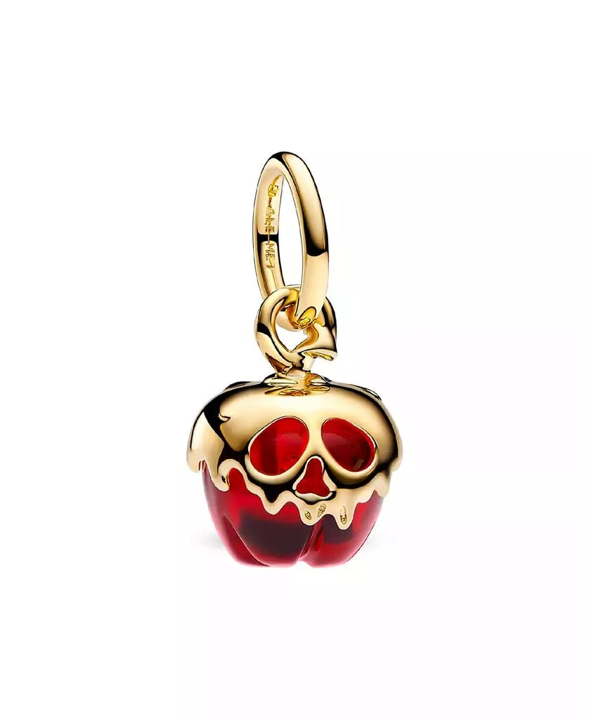 PANDORA 14K Gold-Plated Disney Villains Evil Queen Apple Dangle Charm 1