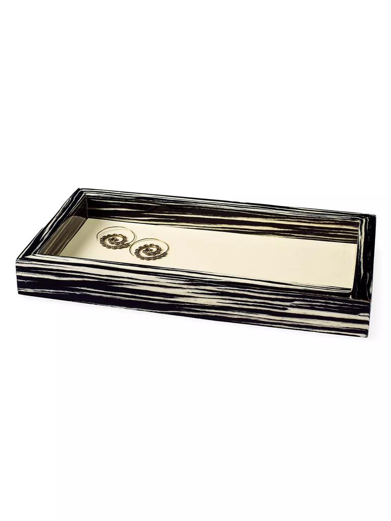 LADORADA Ebony Veneer Valet Tray