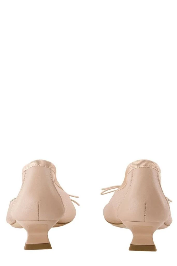 Simone Rocha Simone Rocha Mesh Embellished Ballerina Heel Pumps 3