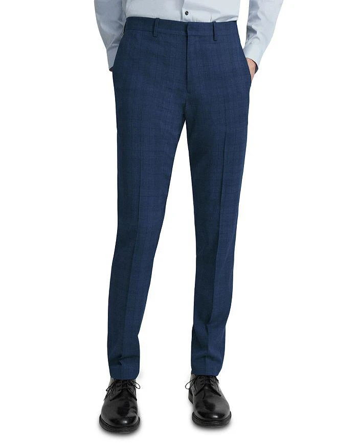 Theory Mayer Tonal Plaid Slim Fit Suit Pants 1