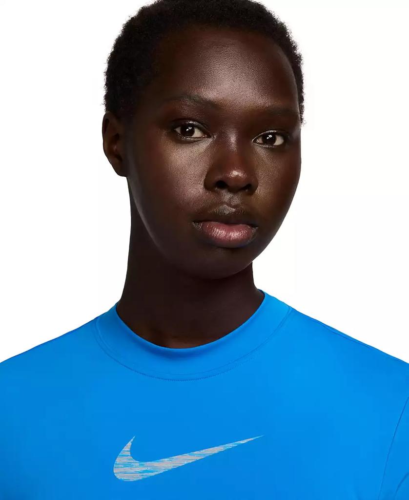 nike cropped training top