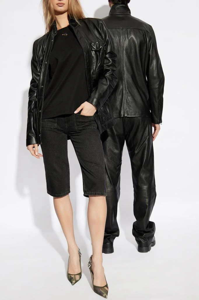 Diesel Leather jacket L-GAST 2