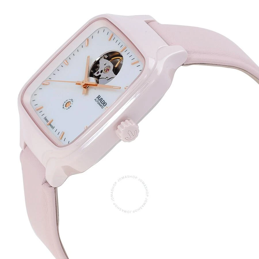 Rado True Square x Ash Barty Limited Edition Automatic White Mother of Pearl Dial Ladies Watch R27123905 2