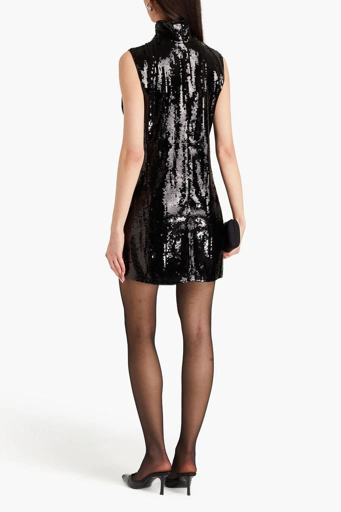 Theory Sequined crepe mini dress 3