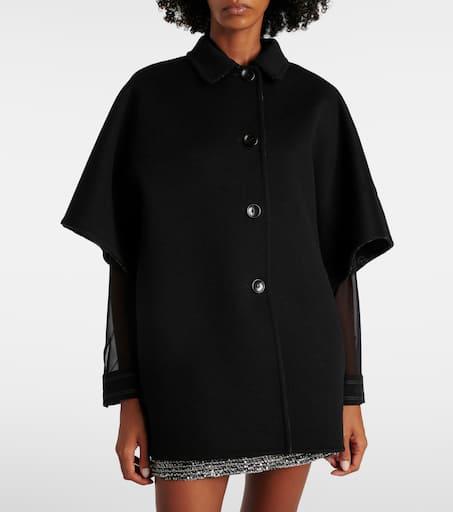 Gucci GG reversible wool and silk coat - Coats - Compare