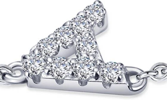 Lafonn Simulated Diamond Pavé Initial Bracelet 3