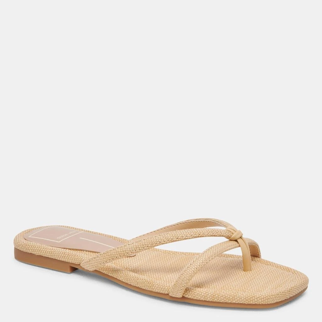 Dolce Vita Lucca Sandals Natural Raffia 2