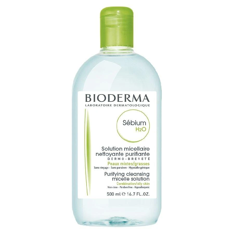 Bioderma Sebium H2O Micellar Water Makeup Remover for Combination to Oily Skin 1