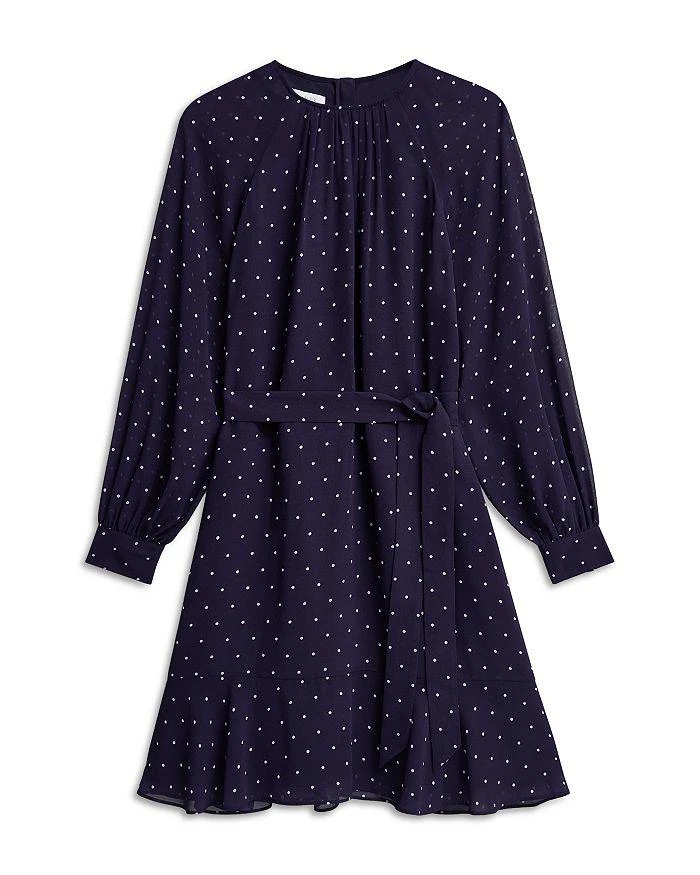 HOBBS LONDON Rosie Dot Print Dress 8
