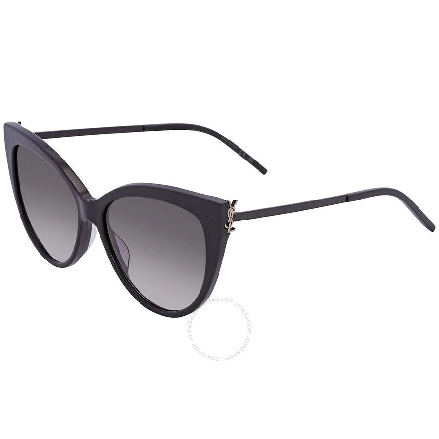 Yves Saint Laurent Smoke Gradient Cat Eye Ladies Sunglasses SL M48SA 002 56 3