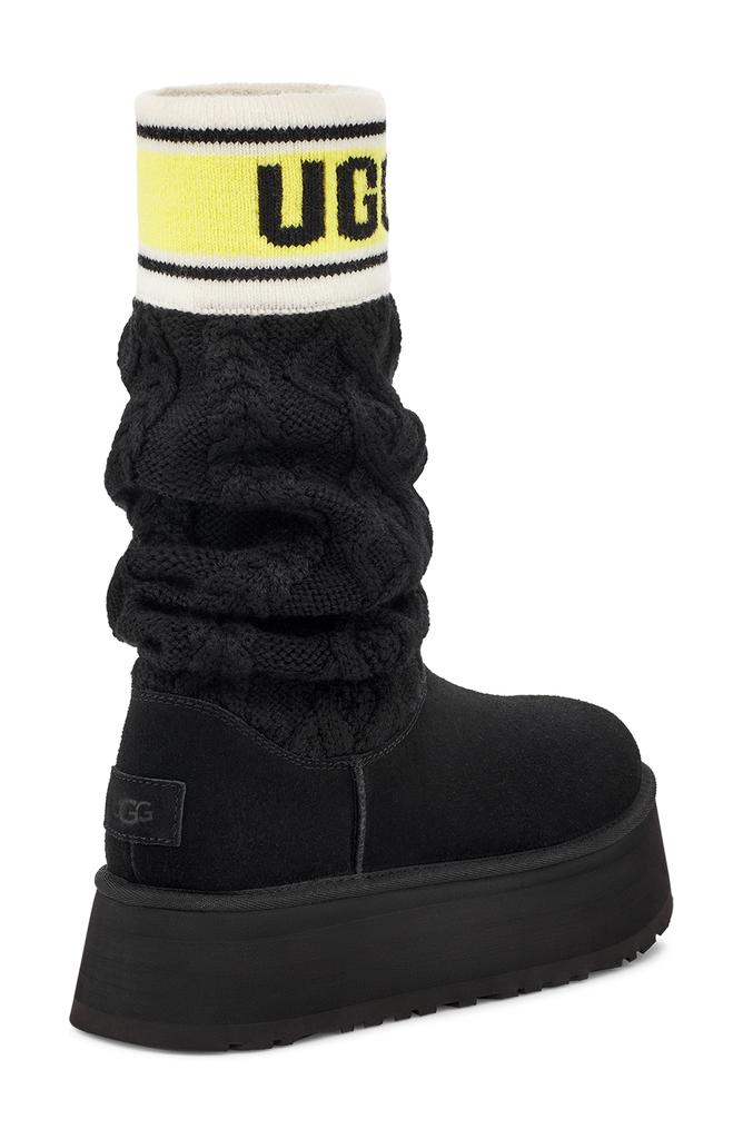 UGG Classic Sweater Letter Boot