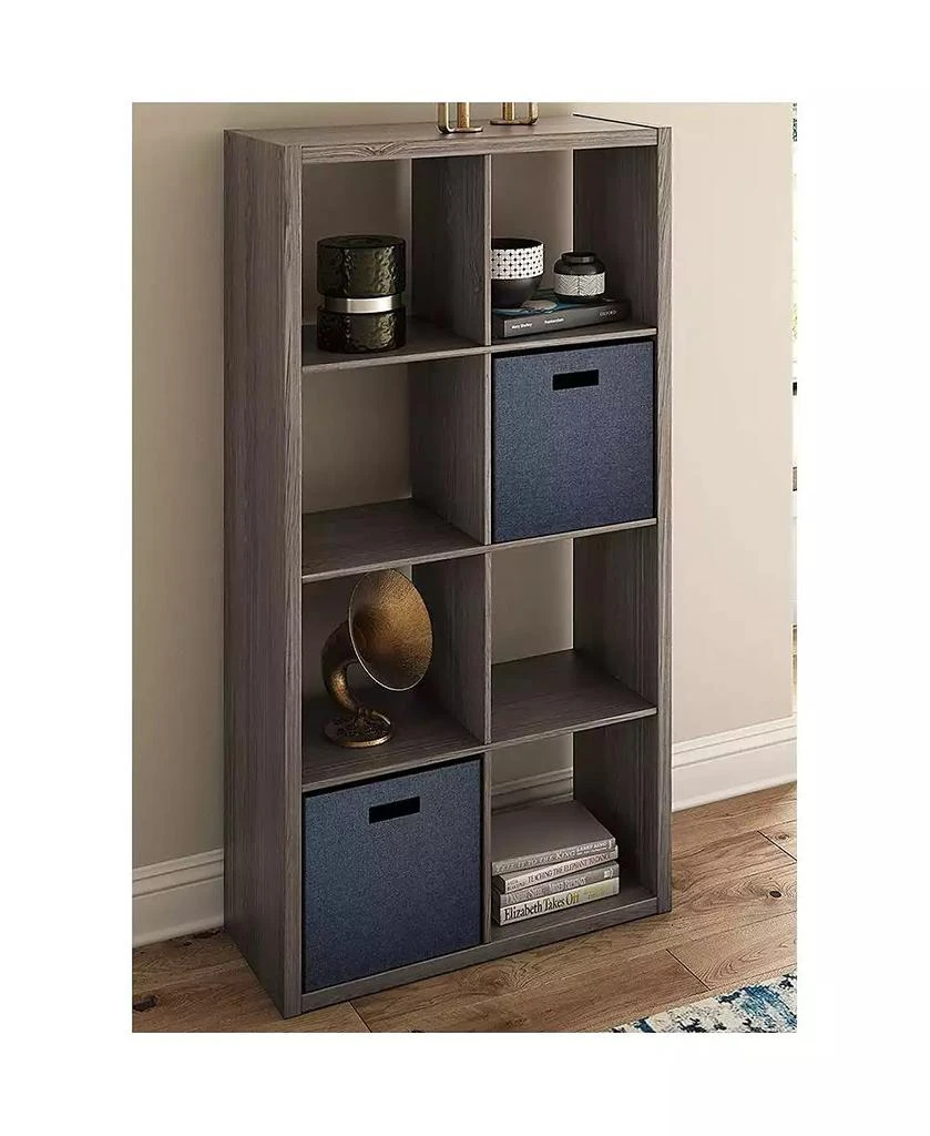 ClosetMaid Decorative Bookcase Open Back 8-Cube Storage Organizer 3