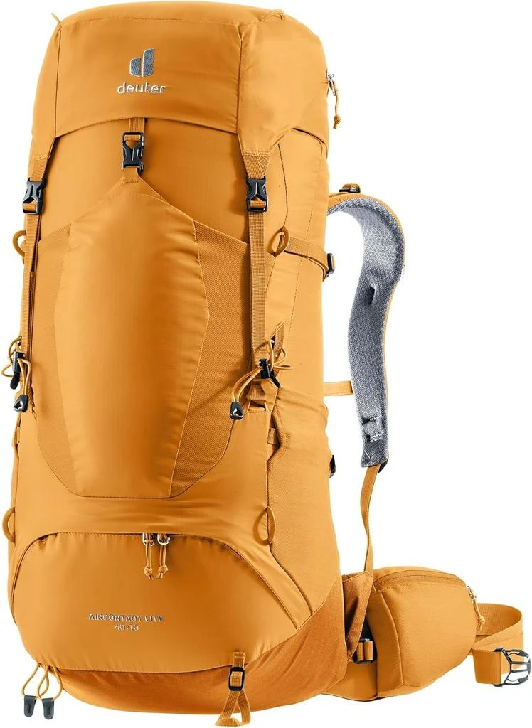 Deuter Deuter Unisex Aircontact Lite 40 + 10 L, Lightweight Backpacking & Hiking Backpack for Men & Women, 40 + 10 Liters - Amber-Maple
