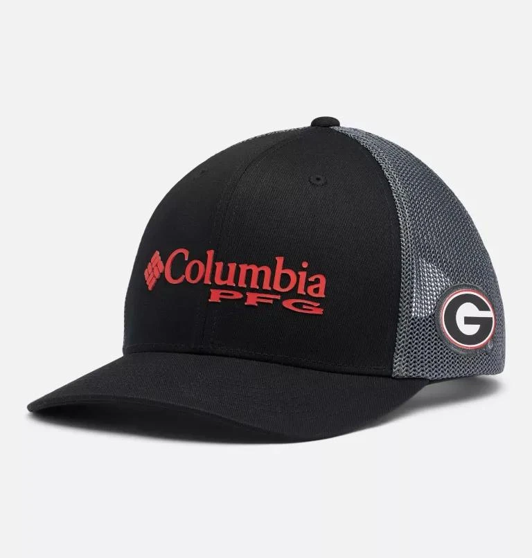 Columbia Columbia PFG Mesh Snap Back  Ball Cap - Georgia- 1