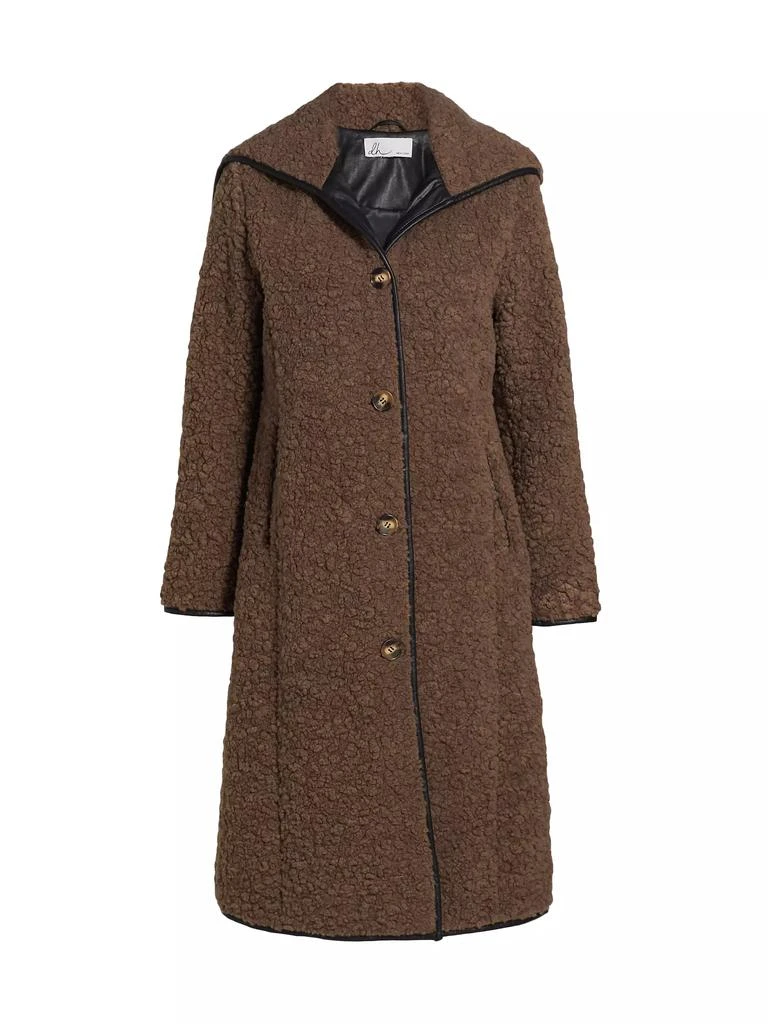 dh New York Trace Faux-Shearling Coat 1