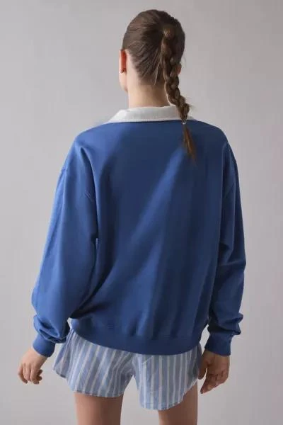 Urban Outfitters BDG Captain 97 Applique Graphic Long Sleeve Rugby Pullover 3