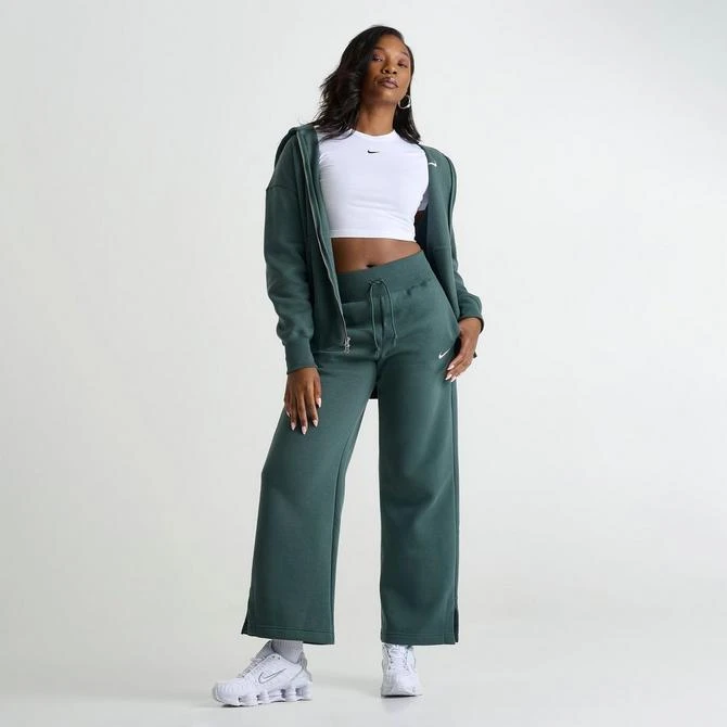 NIKE Women's Nike Sportswear Phoenix Fleece High-Waisted Wide-Leg Sweatpants 2
