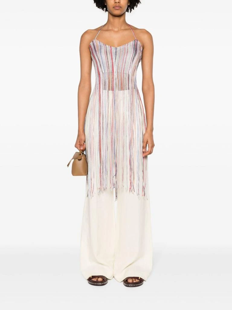 Missoni Beachwear MISSONI BEACHWEAR - Fringed Striped Top 3