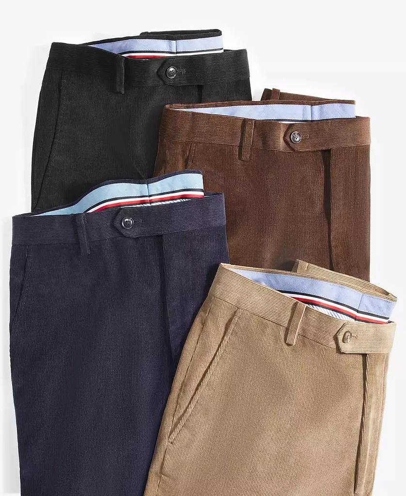 Tommy Hilfiger Men's Modern-Fit Solid Corduroy Pants 8