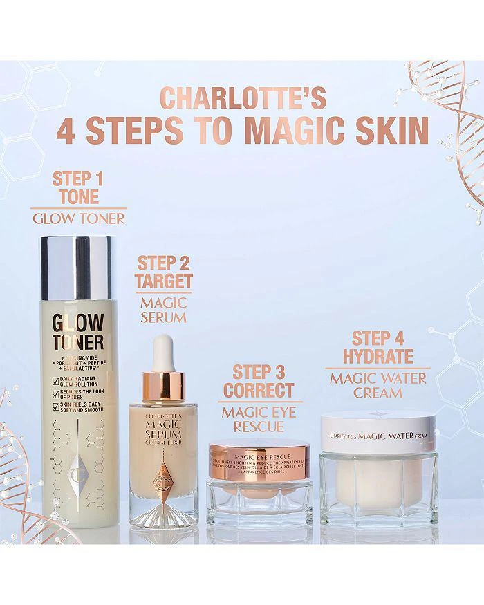 Charlotte Tilbury Magic Water Cream Refillable Gel Moisturizer with Niacinamide 12