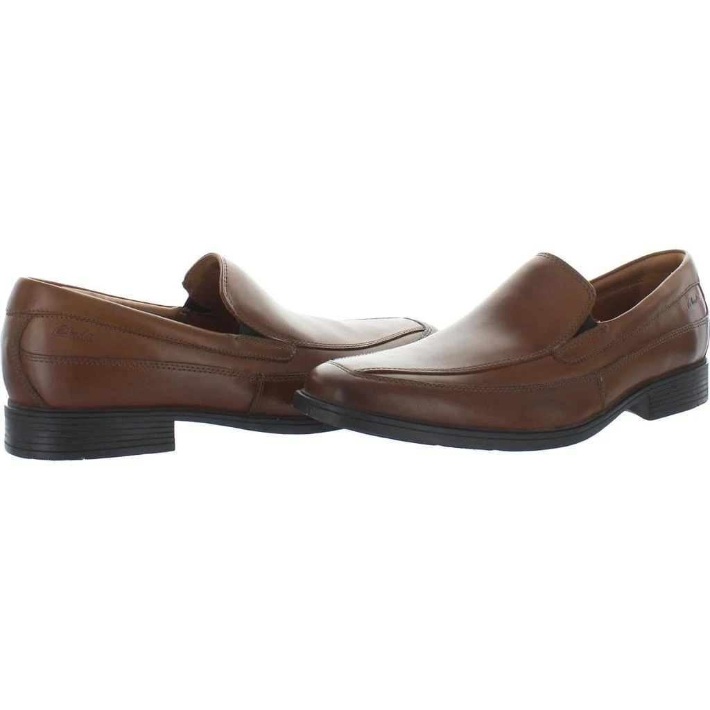 Clarks Tilden Free Mens Leather Slip On Penny Loafers 2